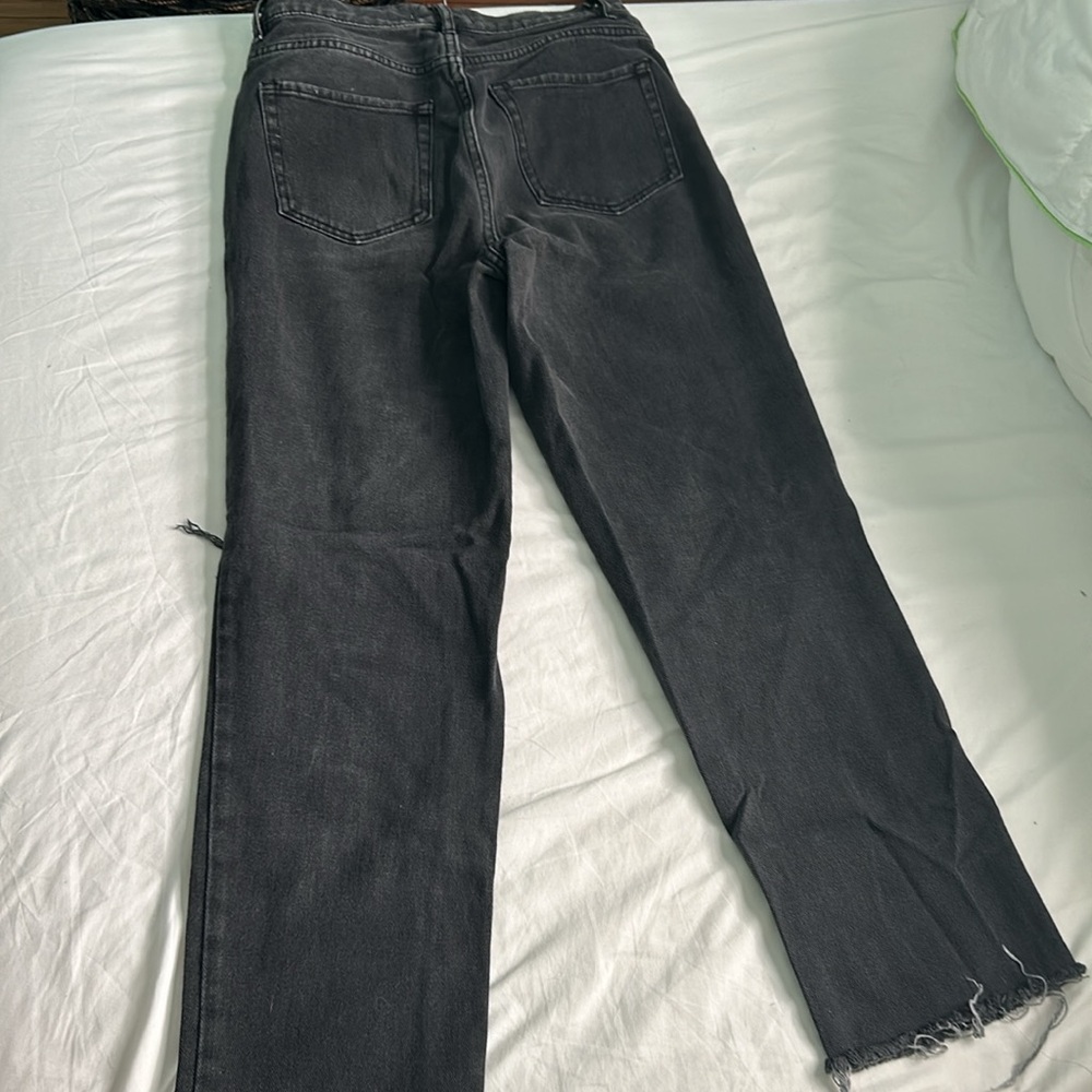 Pacsun ripped high rise straight jeans - Picture 3 of 3
